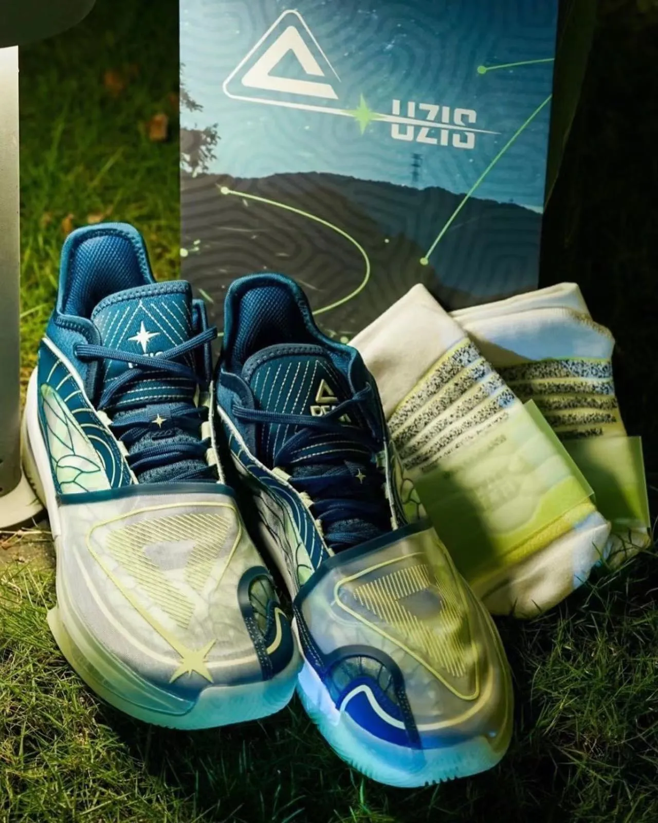 Classic Activity Uzis x Peak Andrew Wiggins Big Triangle - Firefly