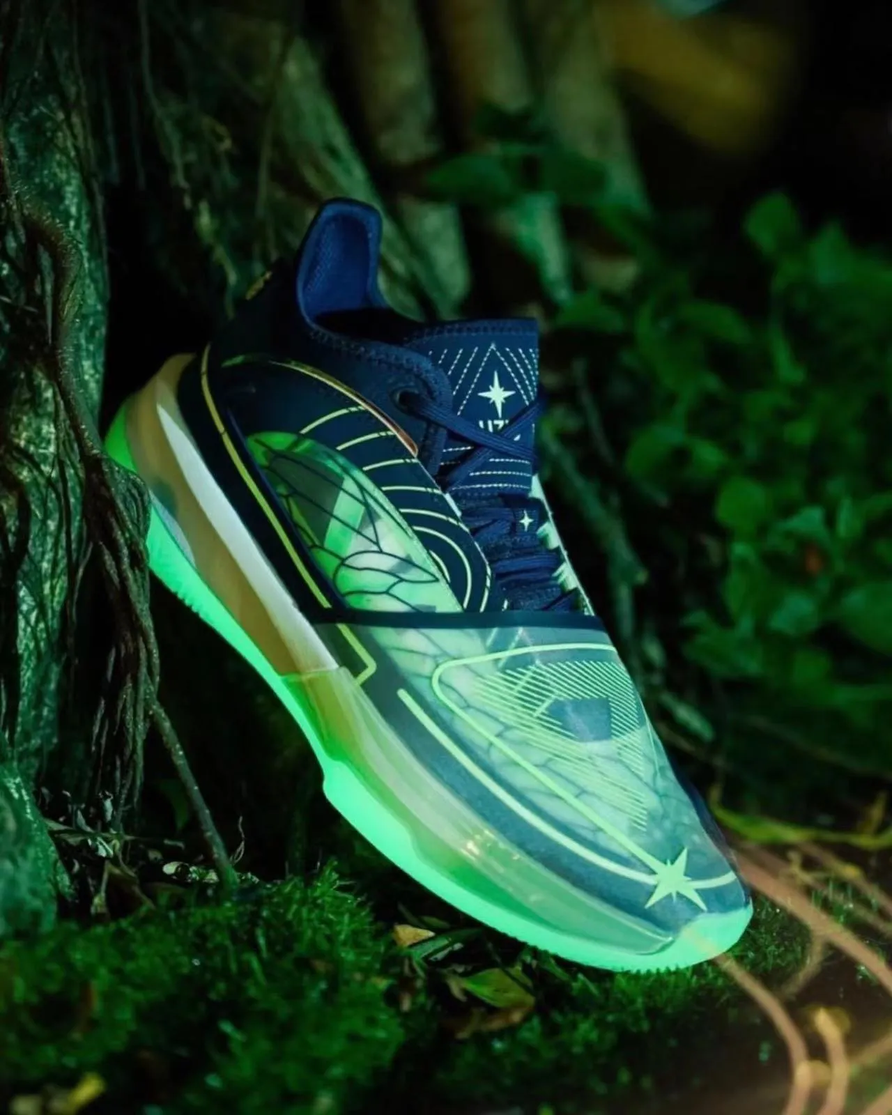 Uzis x Peak Andrew Wiggins Big Triangle - Firefly Energy Bounce