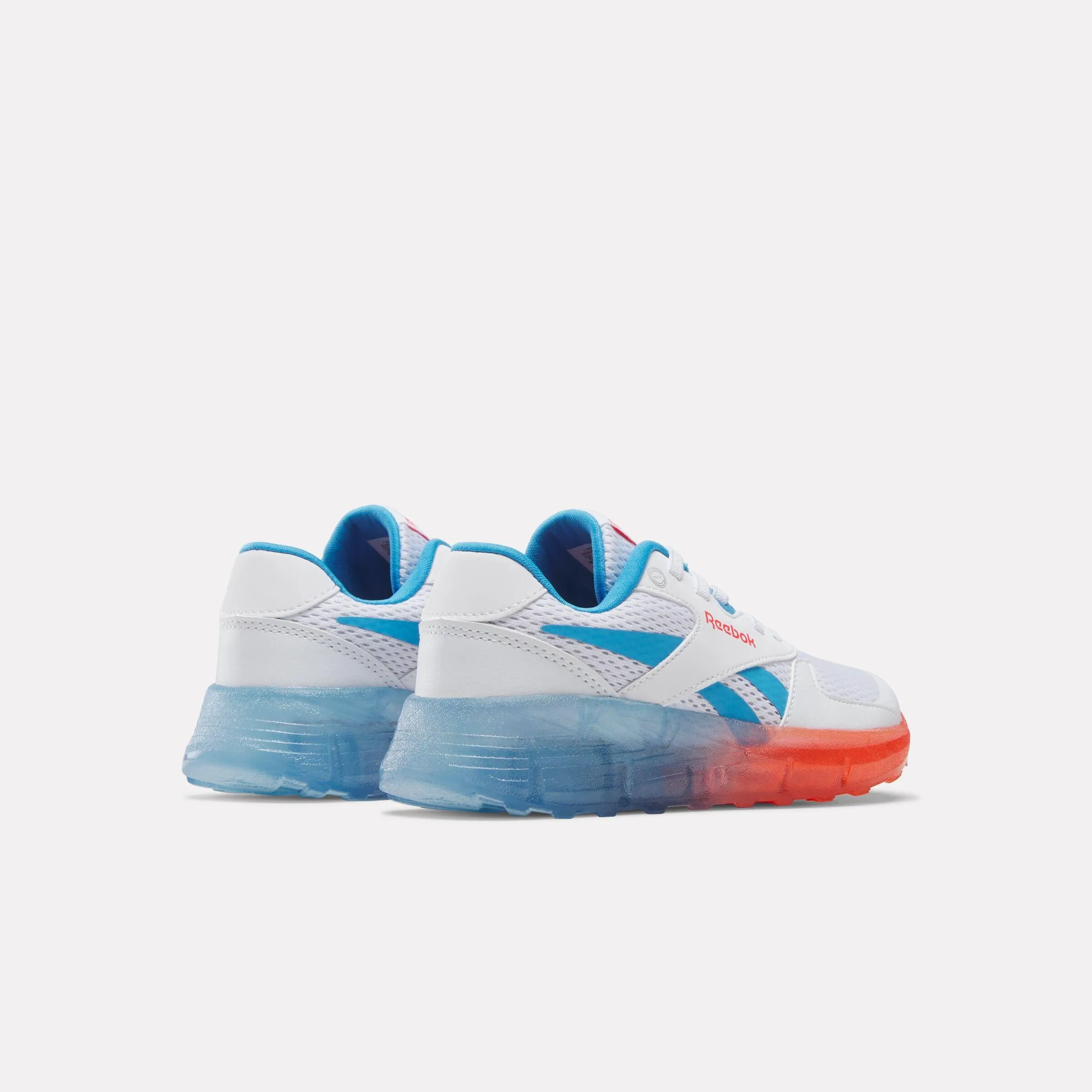 Reebok Footwear Kids Zig 'n Glow 2 Elastic Lace Shoes - Pre-School FTWRWHITE/ENERGYRED/ALWAYSBLUE park - running