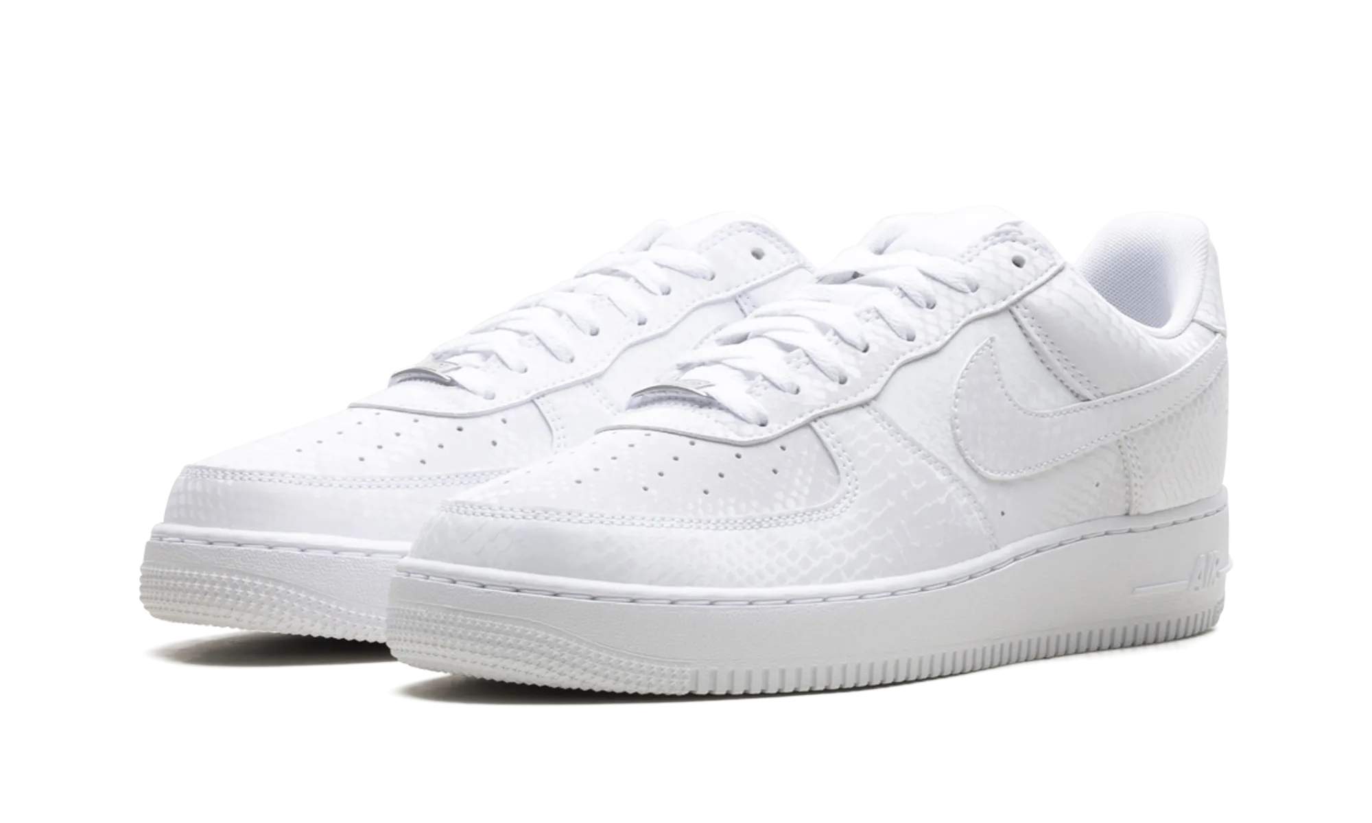 Air Force 1 Low "Kobe Bryant - Triple White" Torsion Plate Technology Slip   On Design