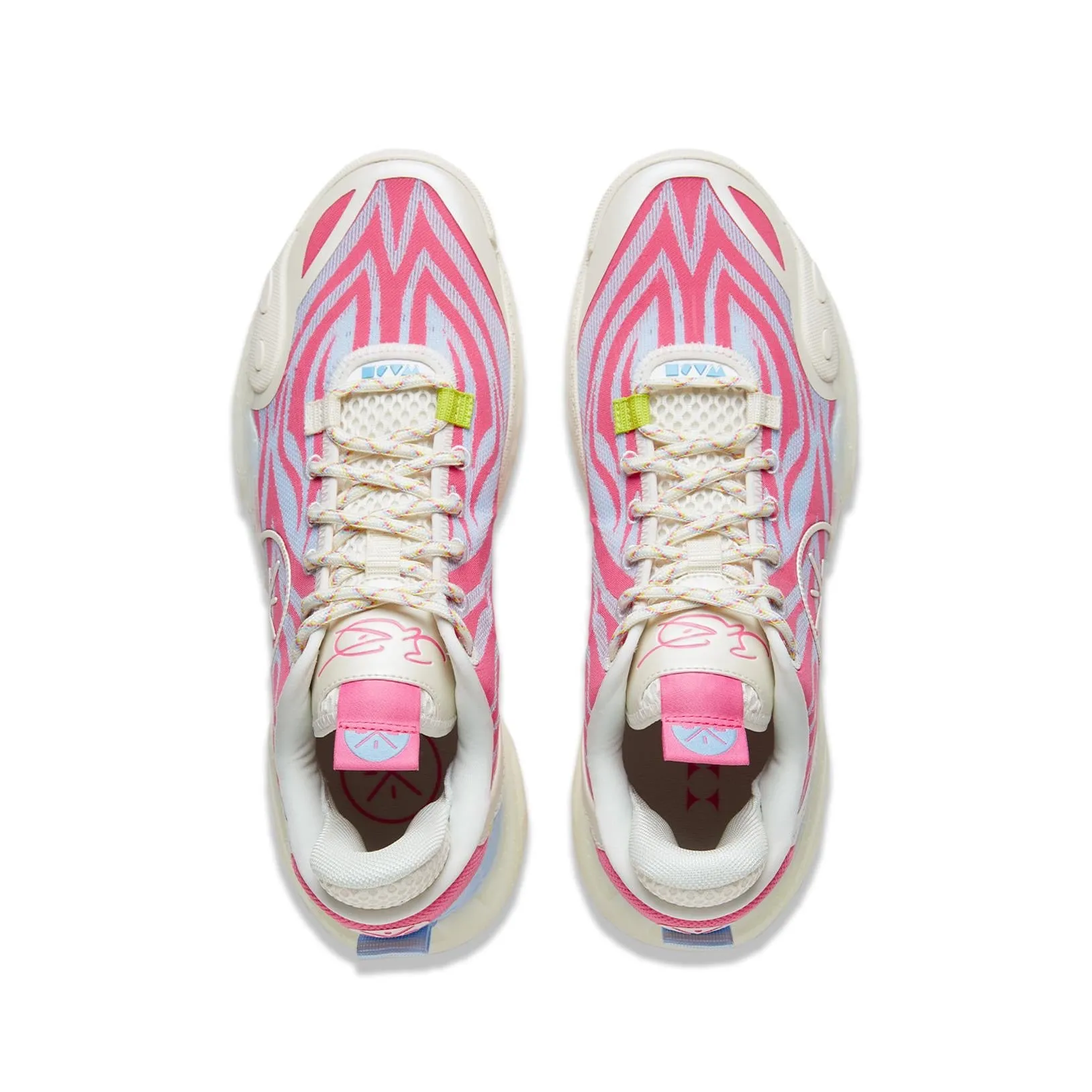 Versatile Fit Multi Density Foam Li-Ning Wade All City 12 - Pink