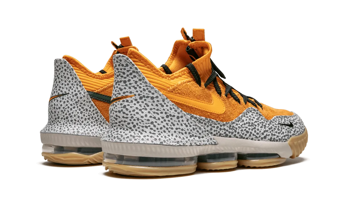 Lebron XVI Low AC "Atmos Safari" Sharp Turns Hyperburst Cushion