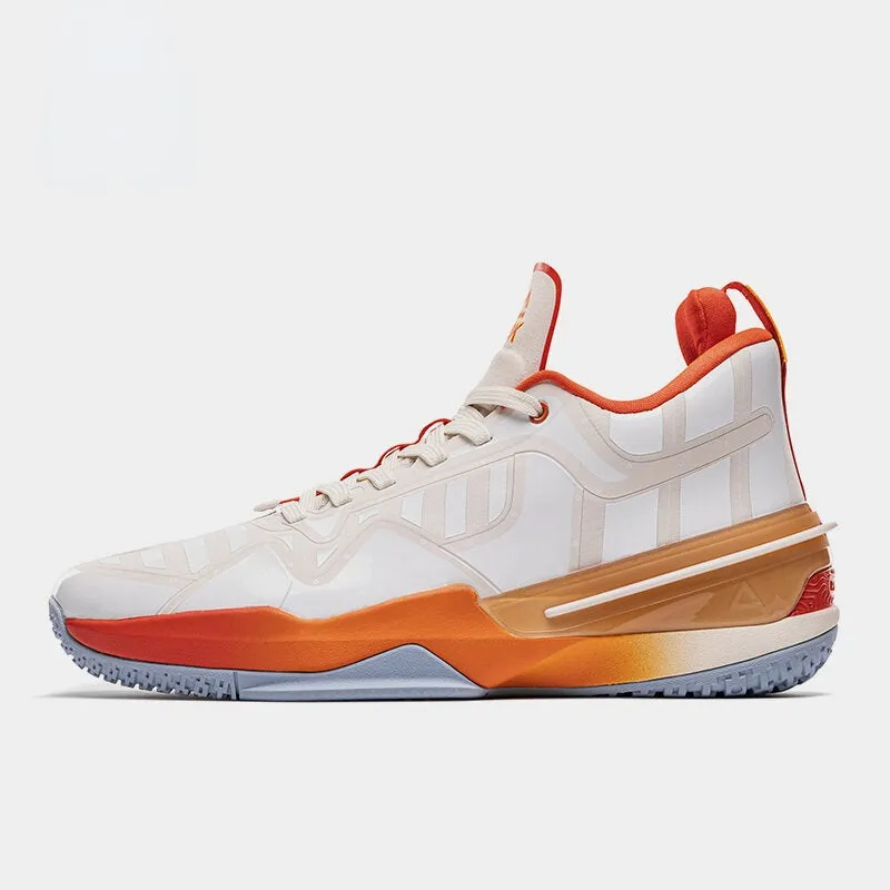 PEAK FLASH 3.0 FLY Men Basketball Shoes TAICHI Sneakers Beige Ultra Compression EVA Versatile Footwear