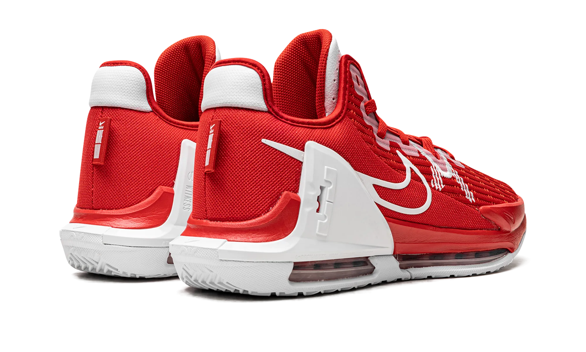 LeBron Witness VI TB "University Red" Responsive sole