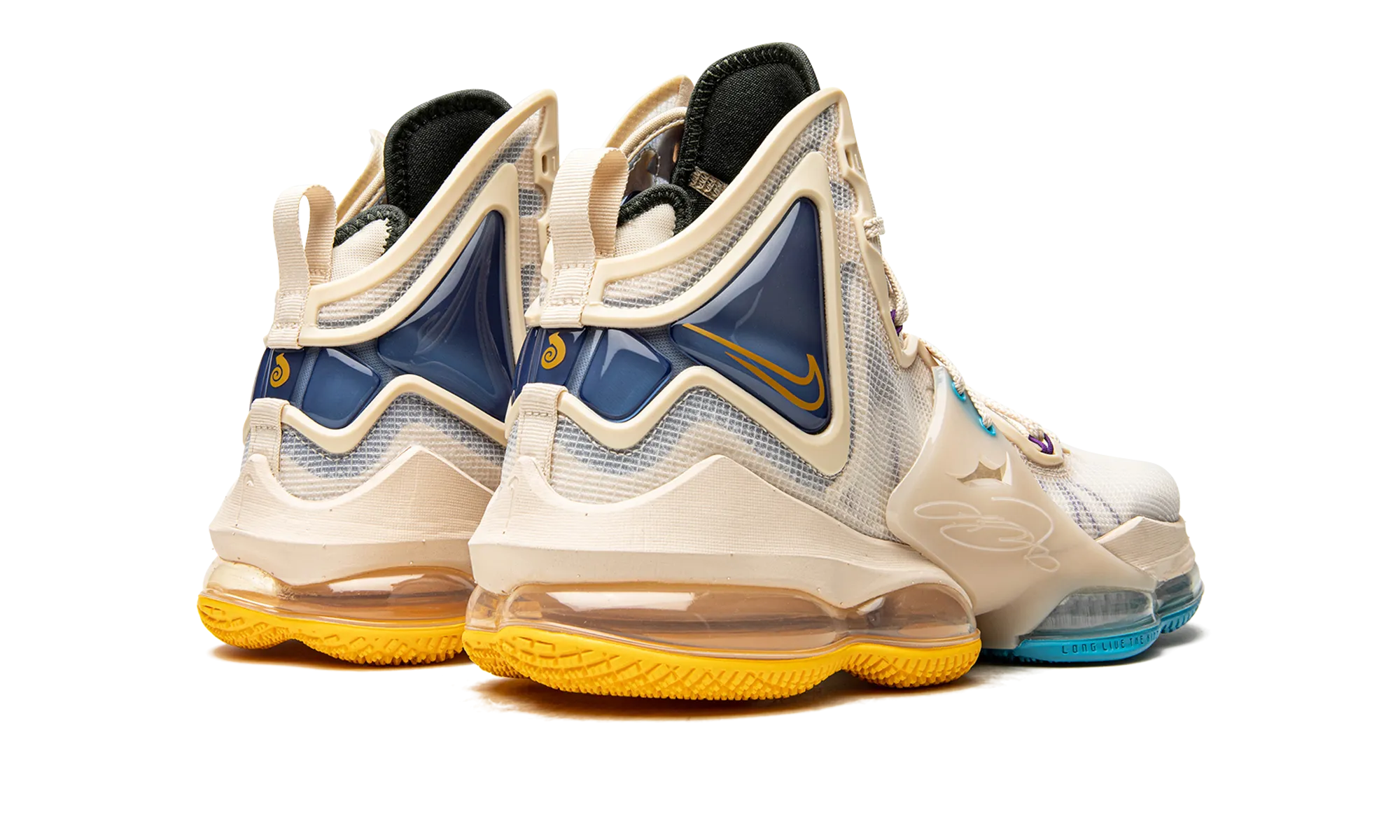 LeBron 19 "Minneapolis Lakers" Torsion Control Groove LightweightDesign