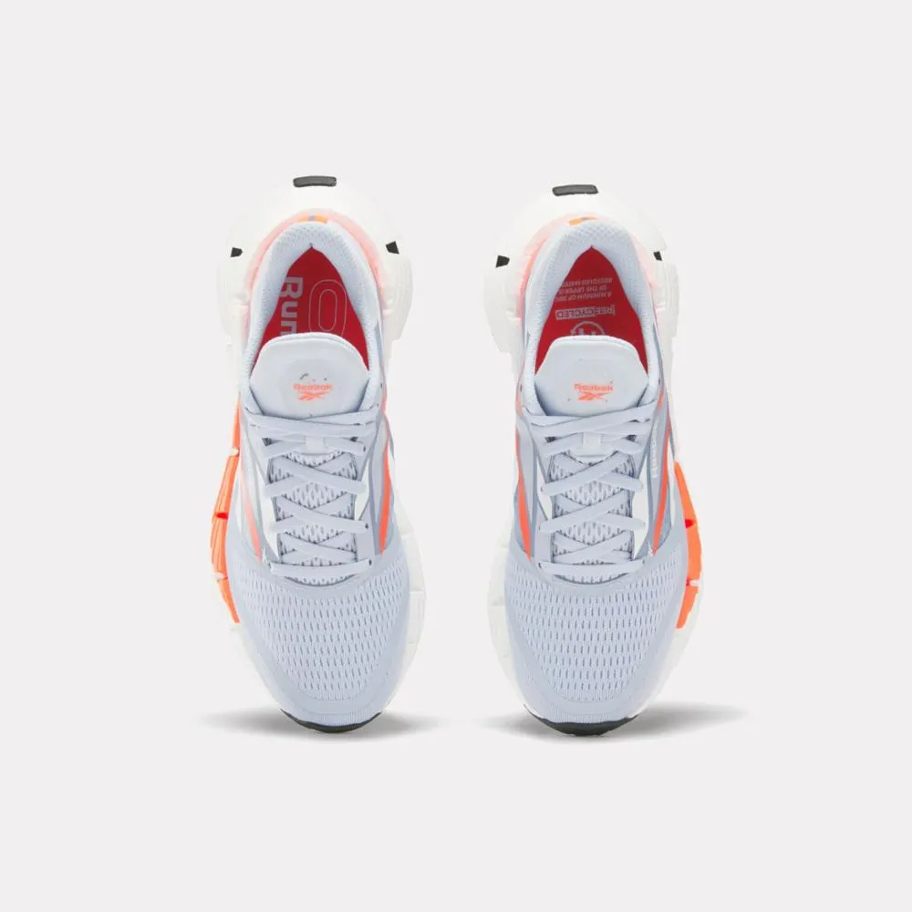 running in professional tracks shoes Shock - absorbing midsole Reebok Footwear Women Floatzig 1 Shoes PALBLU/FTWWHT/ORGFLA