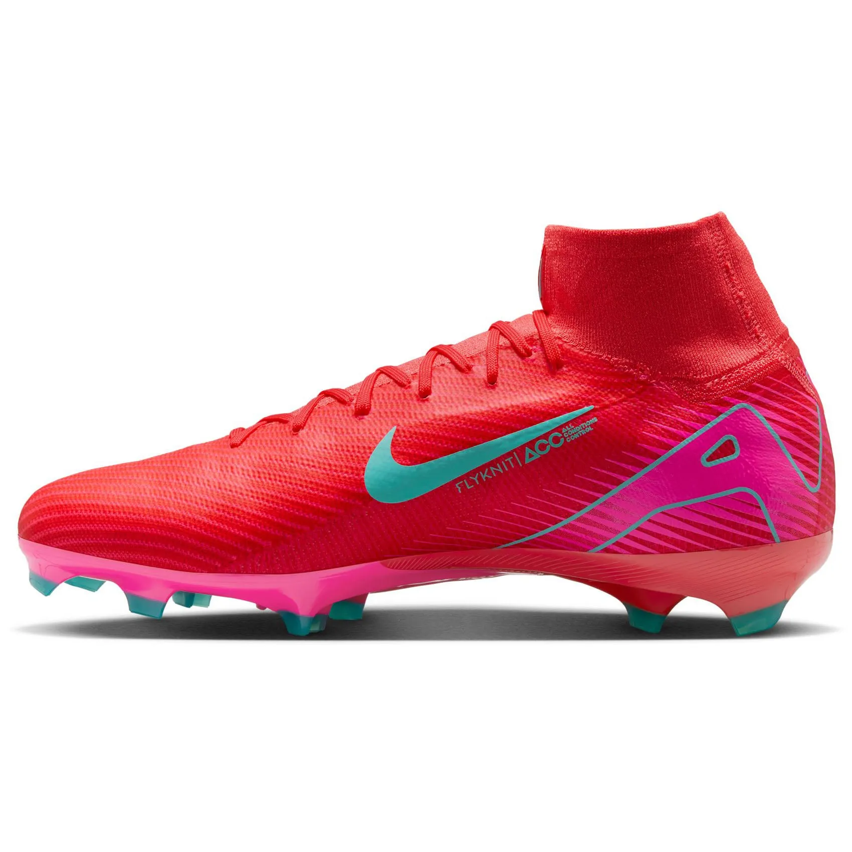 Nike Mercurial Superfly 10 Pro FG High-Top Soccer Football Boots Pitch Control