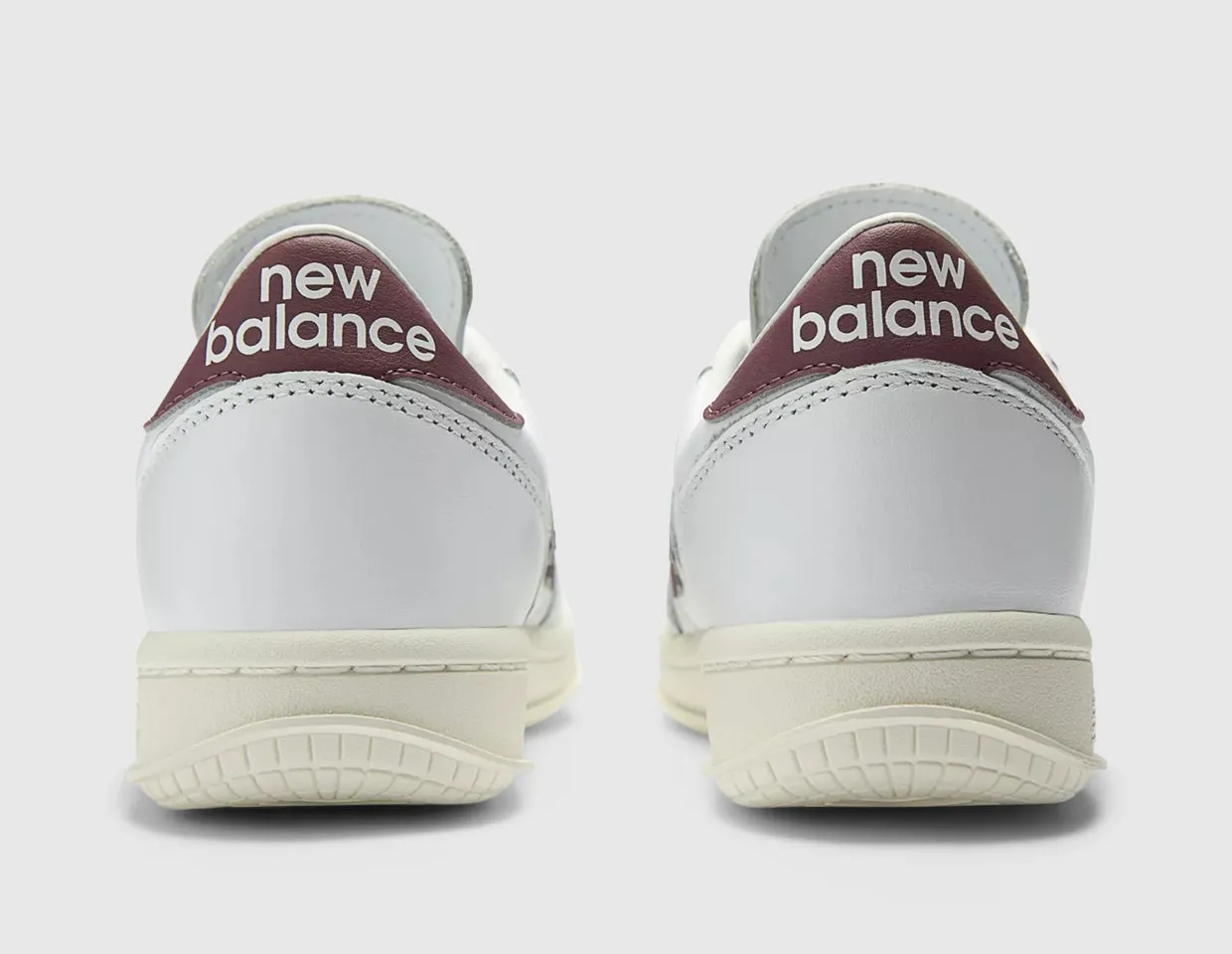 New Balance T500 White / Washed Burgundy Quick Stride