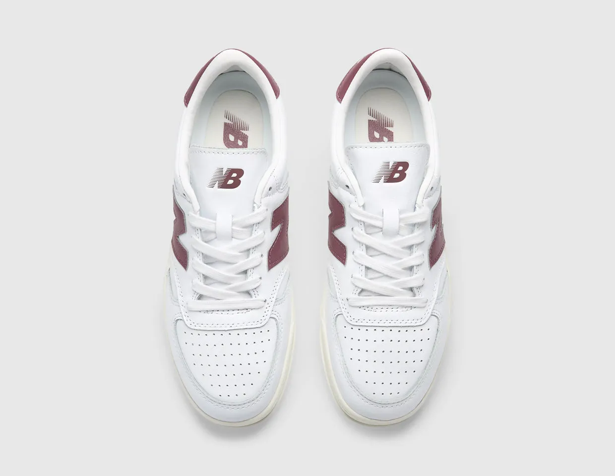 Carbon Fiber Reinforcement Foam Insole New Balance T500 White / Washed Burgundy