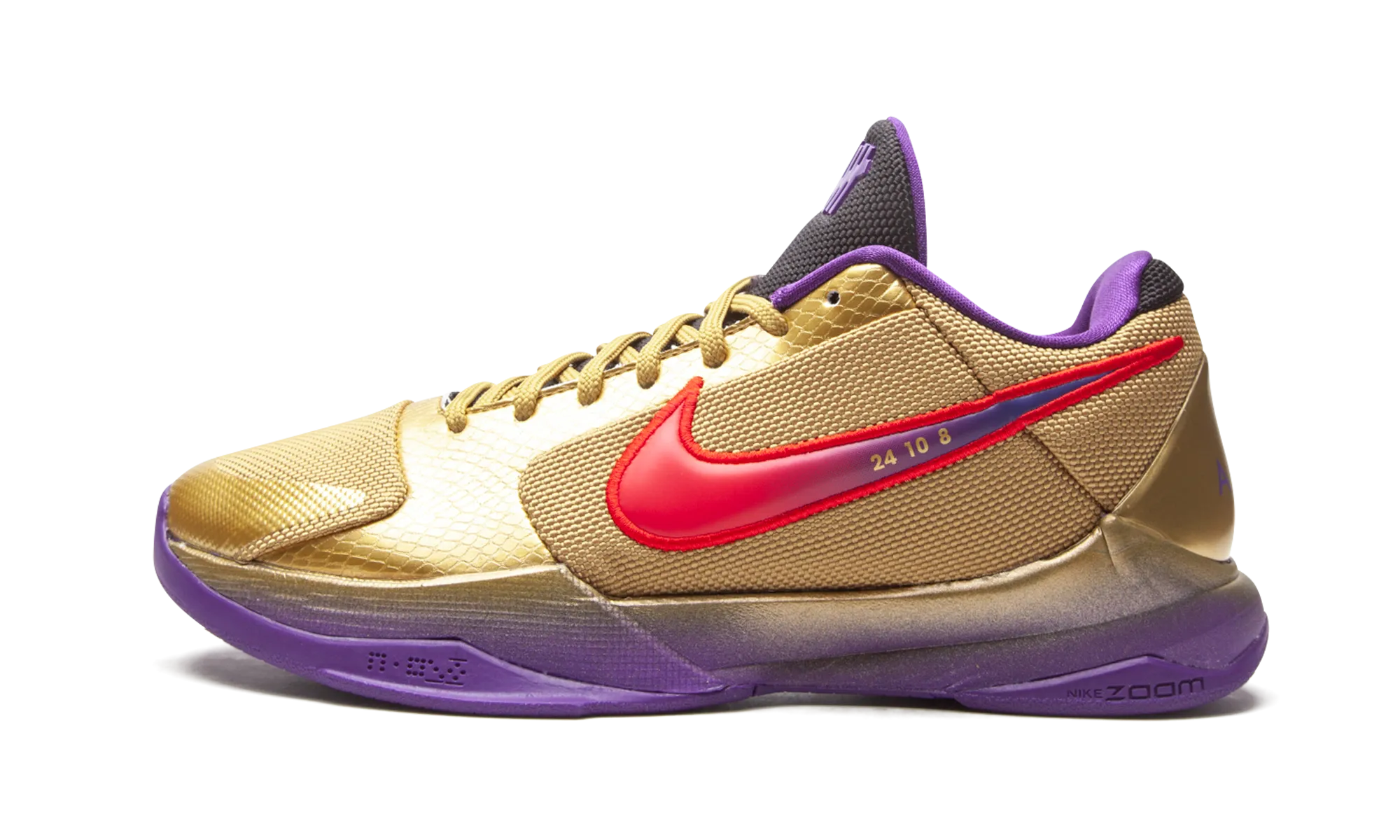 Non Marking Clutch Time Kobe 5 Protro "Undefeated - Hall of Fame"