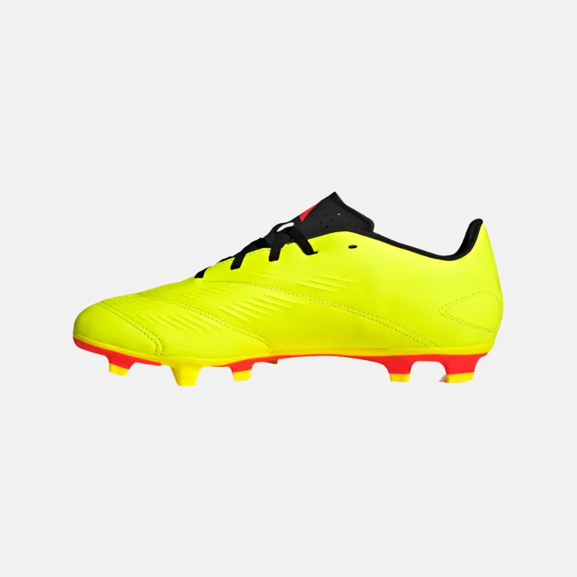 Ring Walk Tone Play Adidas Predator Club Flexible Ground Unisex Football Shoes -Team Solar Yellow 2/Core Black/Solar Red