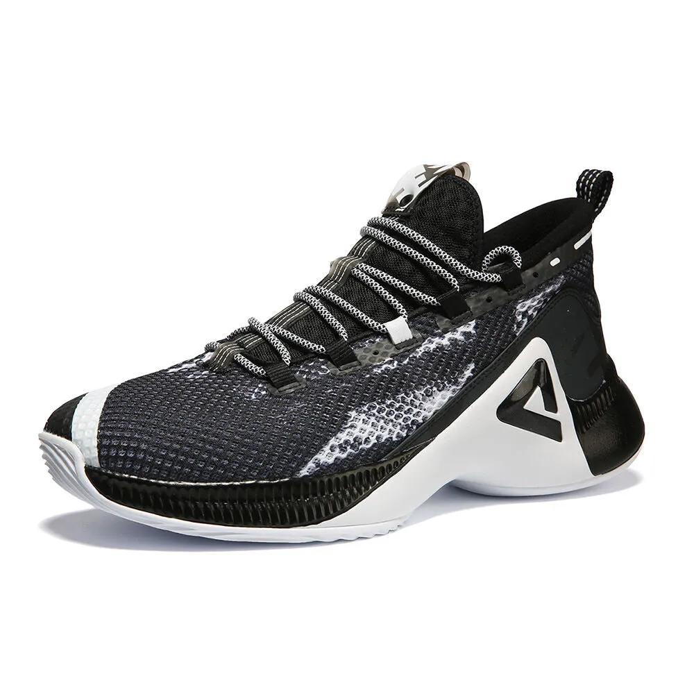 PEAK Basketball Shoes Men Sneakers P-MOTIVE series Black EW02071A Sport Details City Drive