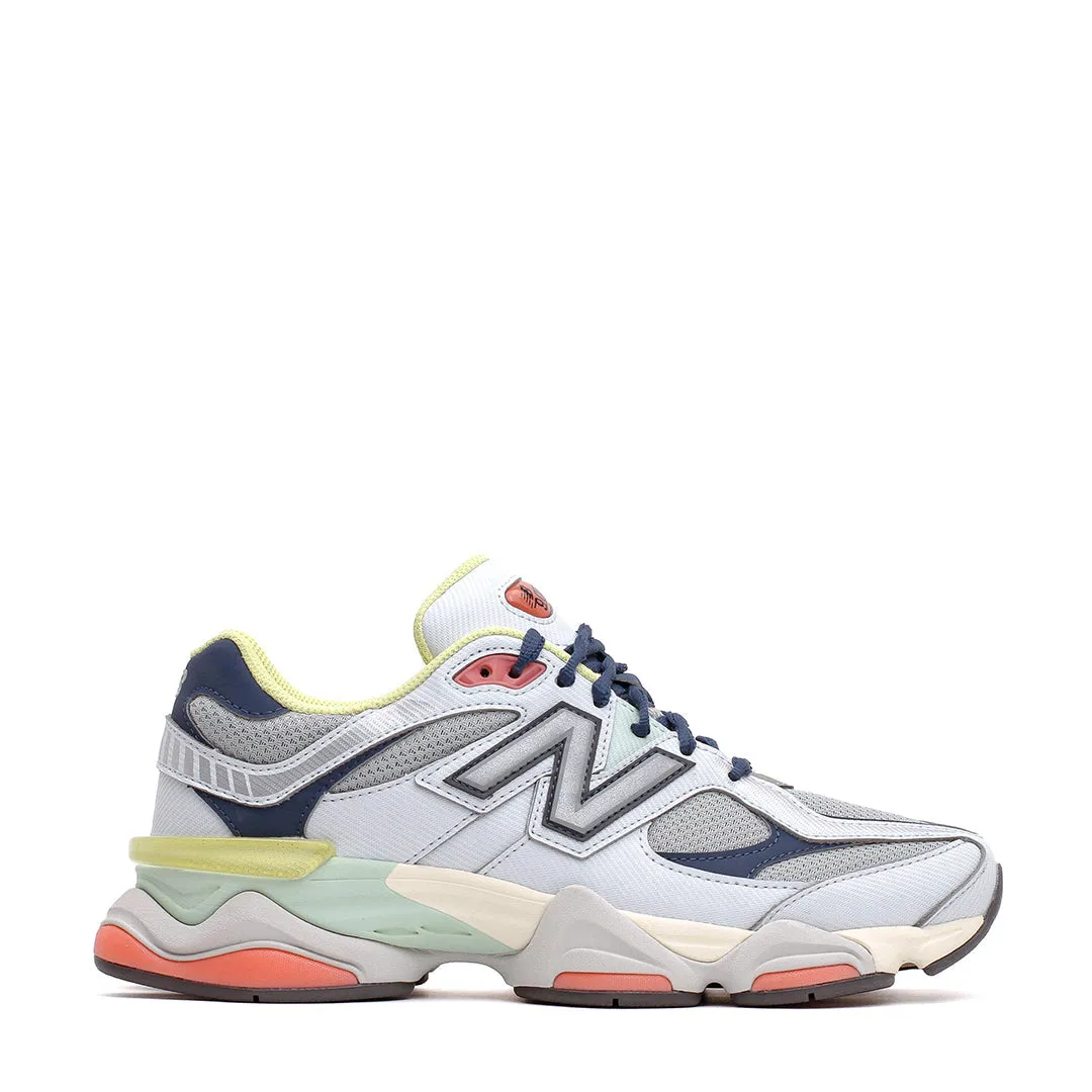 New Balance Unisex 9060 Ice Blue Vintage Indigo U9060TMB Elastic laces Molded Heel Counter