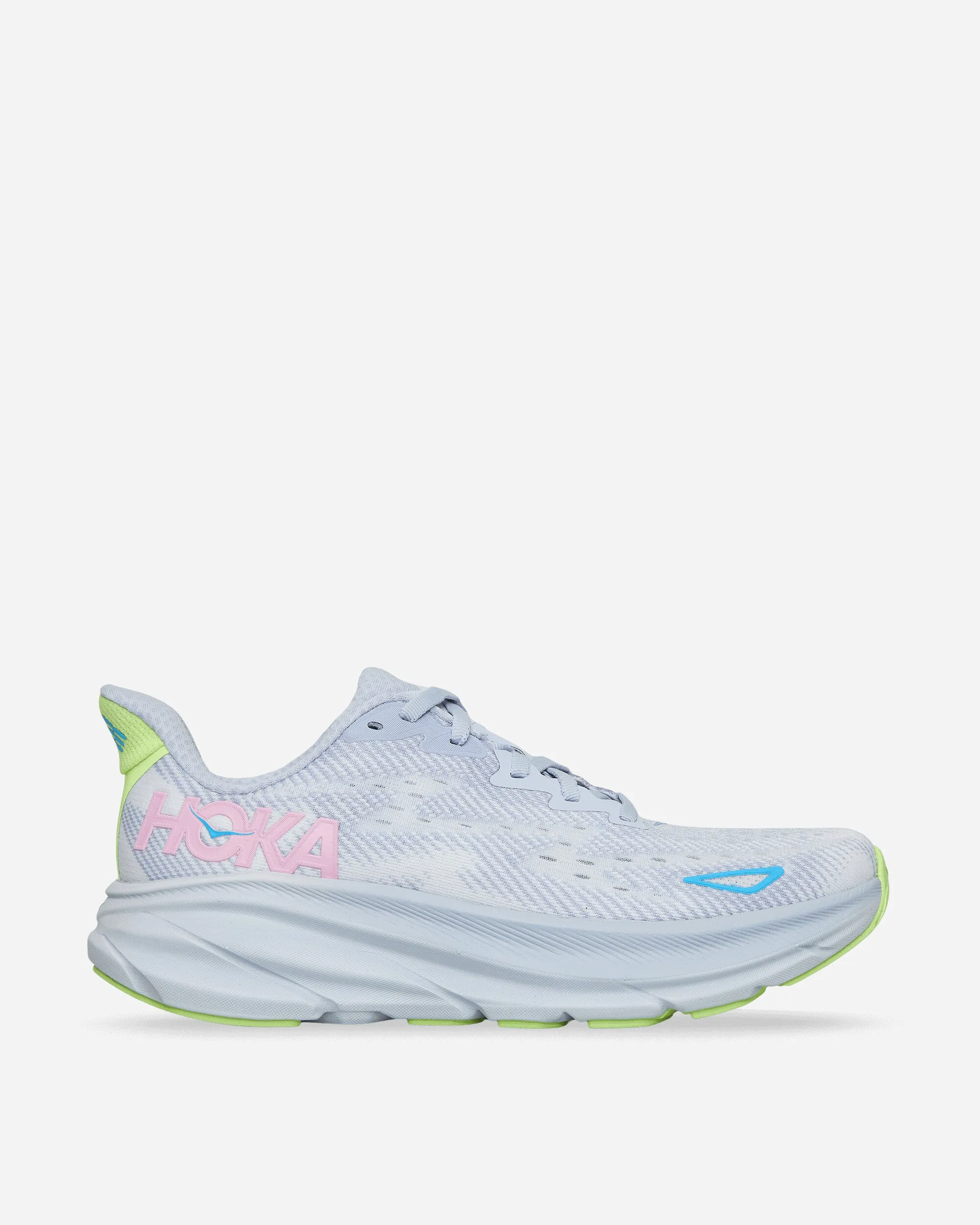 Women's Clifton 9 GORE-TEX Sneakers Gull / Sea Ice Thermo Regulating Lace Loop