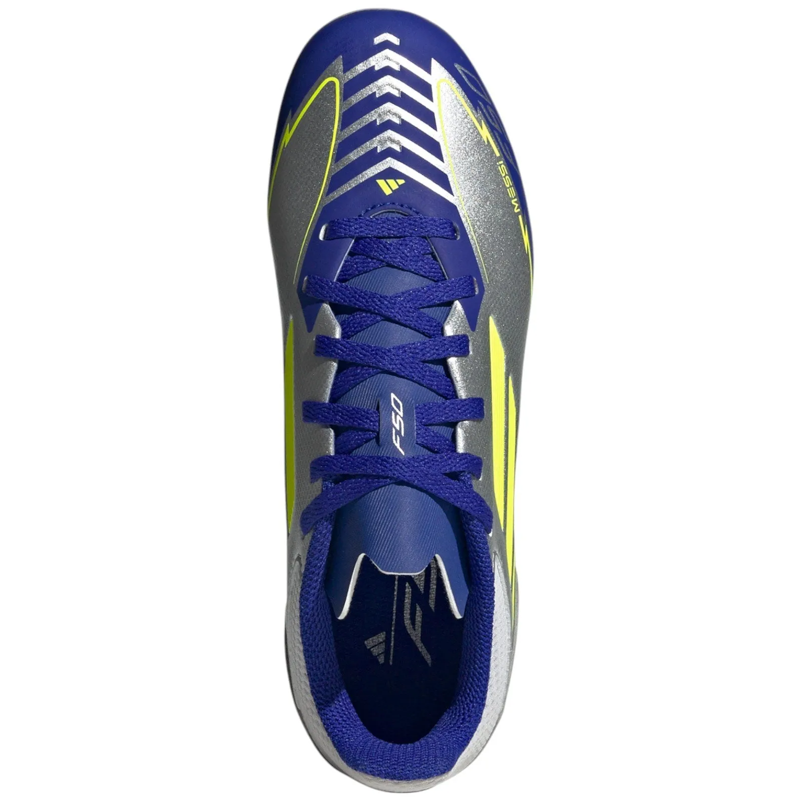 Play Stability adidas F50 League Messi Kids Firm/Multi Ground Football Boots