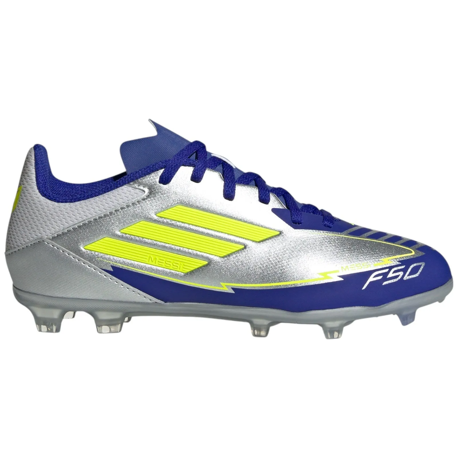 adidas F50 League Messi Kids Firm/Multi Ground Football Boots Skill Practice