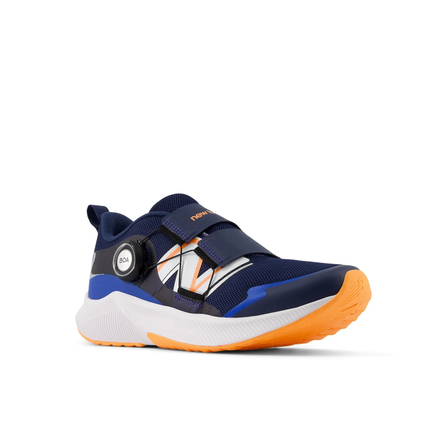Free Flex Groove Design KID'S DYNASOFT REVEAL V4 BOA - NO4 NB NAVY WITH HOT MANGO
