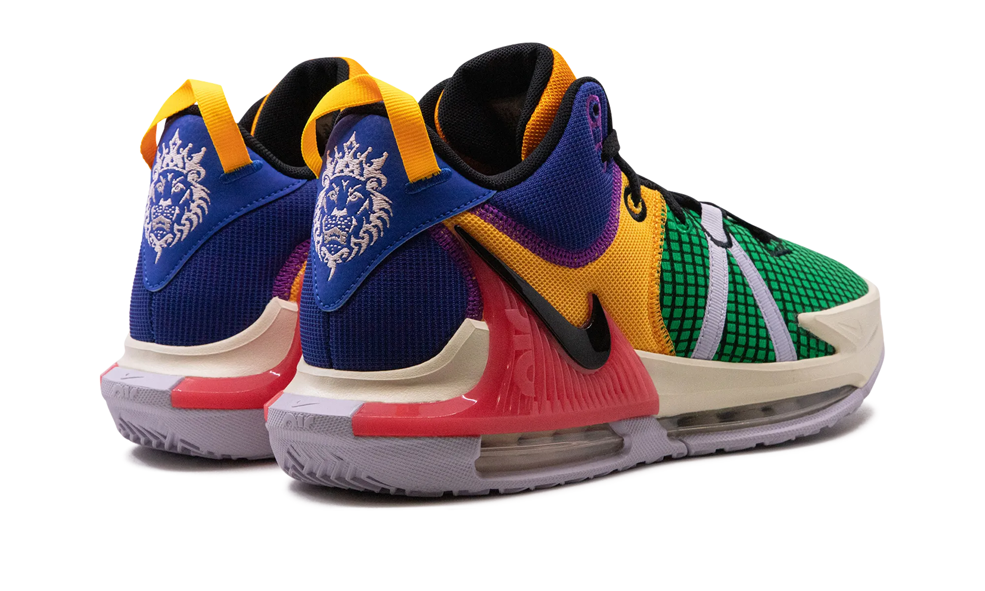 LeBron Witness 7 "Multi Color" Flex Grooves Design Vibration Damping Layer