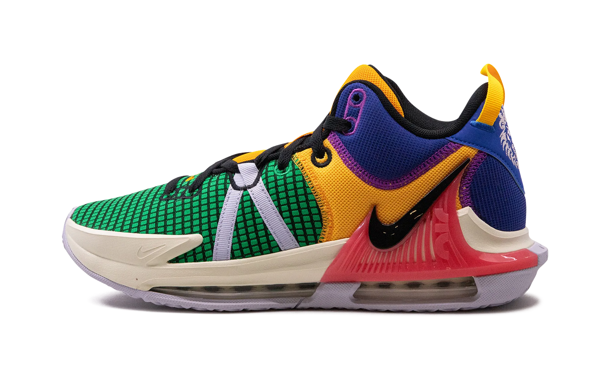 mesh construction Pressure Relief LeBron Witness 7 "Multi Color"