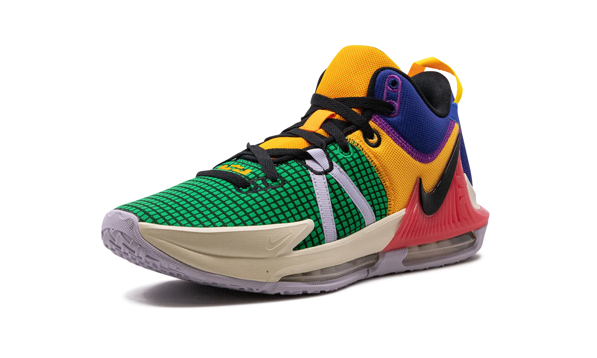 Sock Like Collar Fit Stylish LeBron Witness 7 "Multi Color"