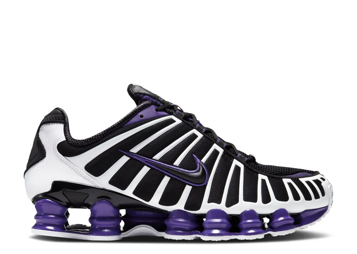 Nike Shox TL Persian Violet long - distance capable strength training shoes