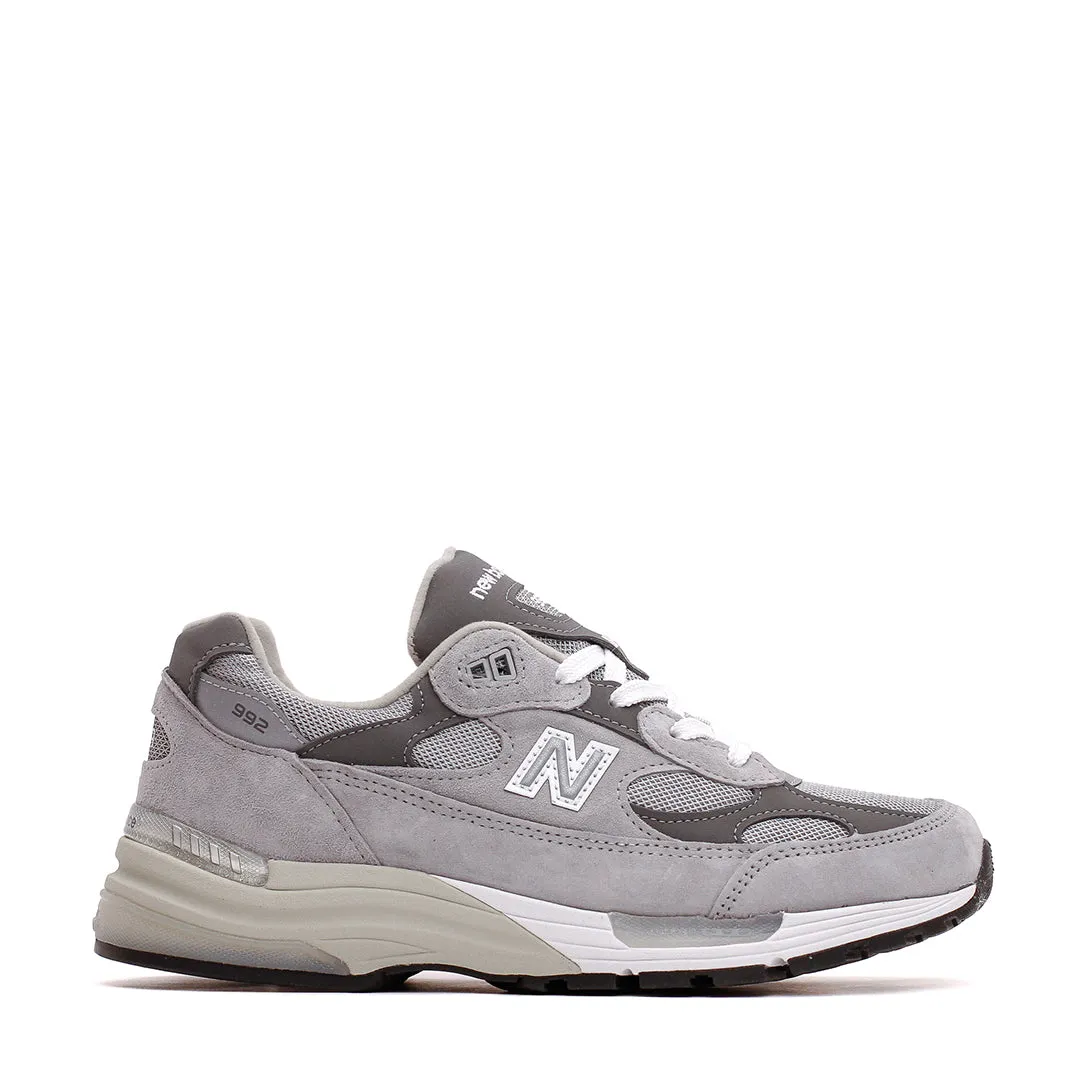 New Balance Unisex Made in USA 992 Grey U992GY Move Fast Impact Softness