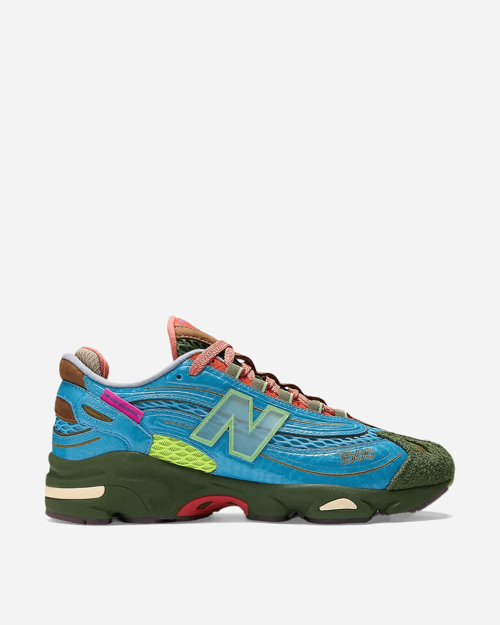 Sneaker Retailers Salehe Bembury 1000 Sneakers Blue / Lime / Red