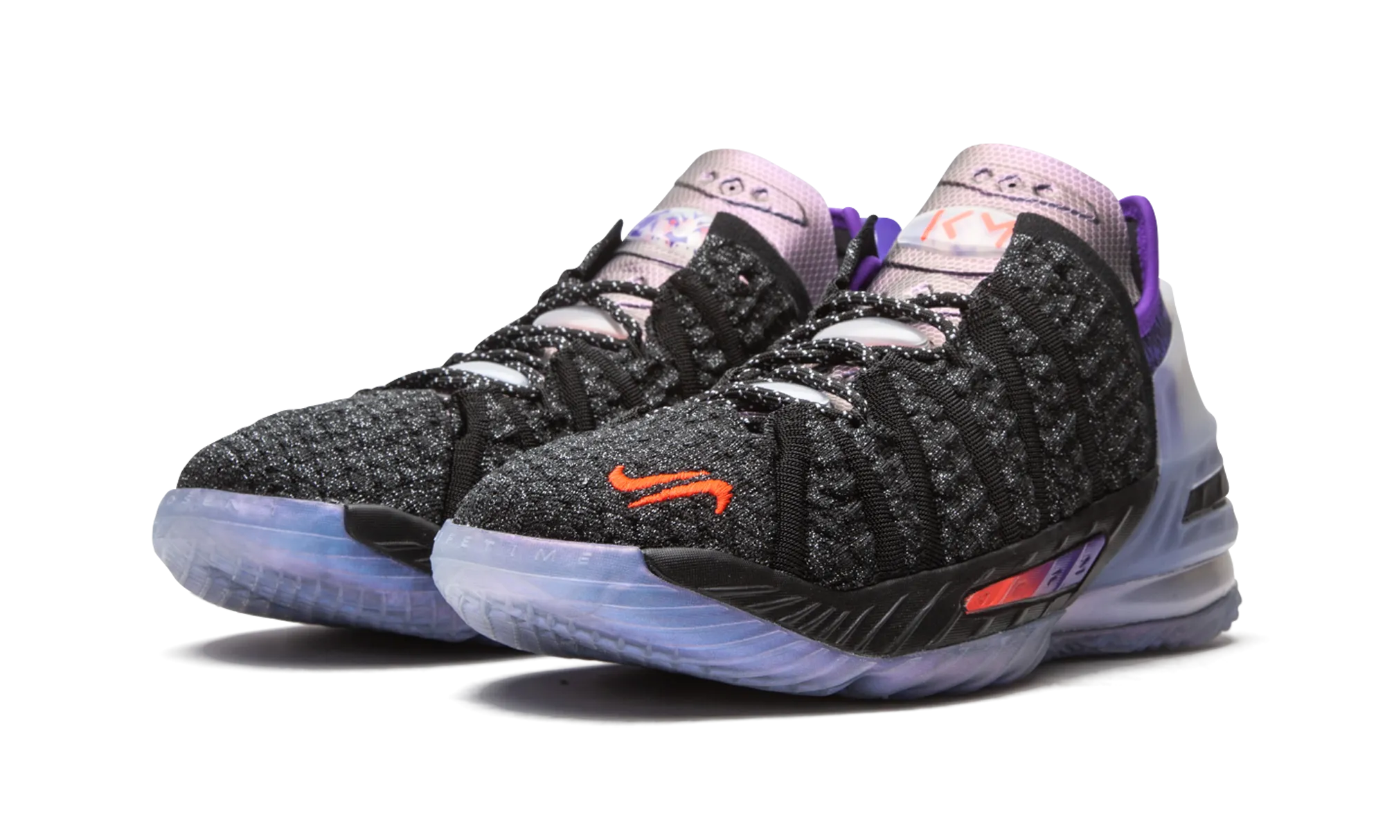 Lebron 18 NRG "Kylian Mbapp??" Speed Fit Quick Jump Fit