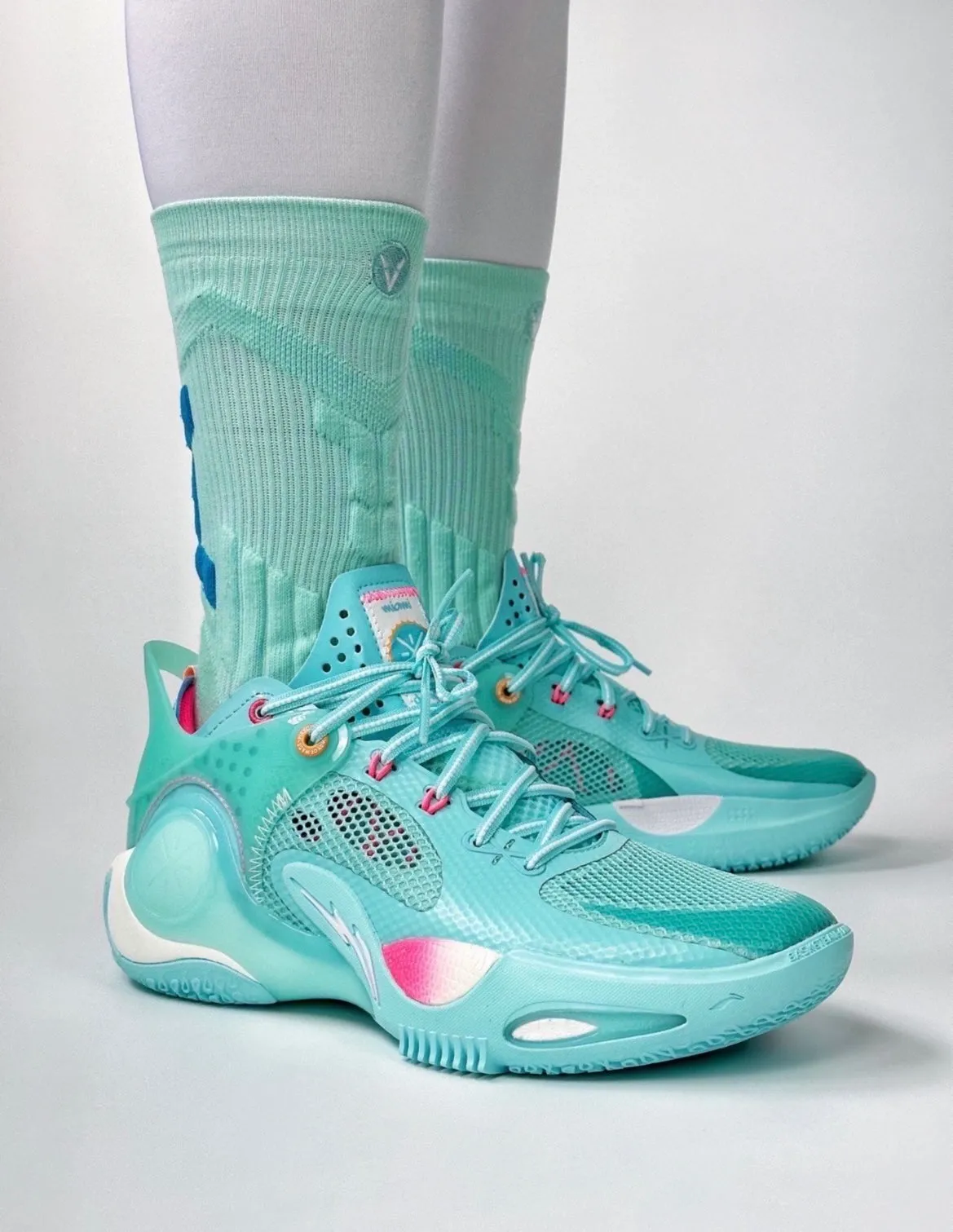 Flexible Traction Pattern Li-Ning Wade Fission 8 - Miami