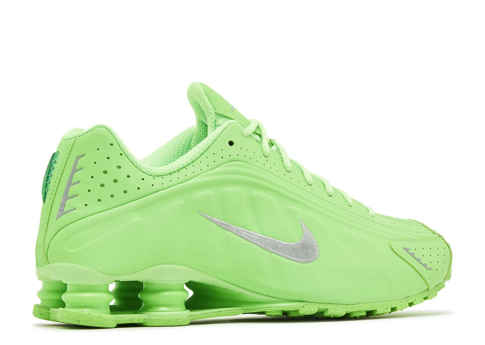 Fabric Upper Nike Shox R4 Green Strike