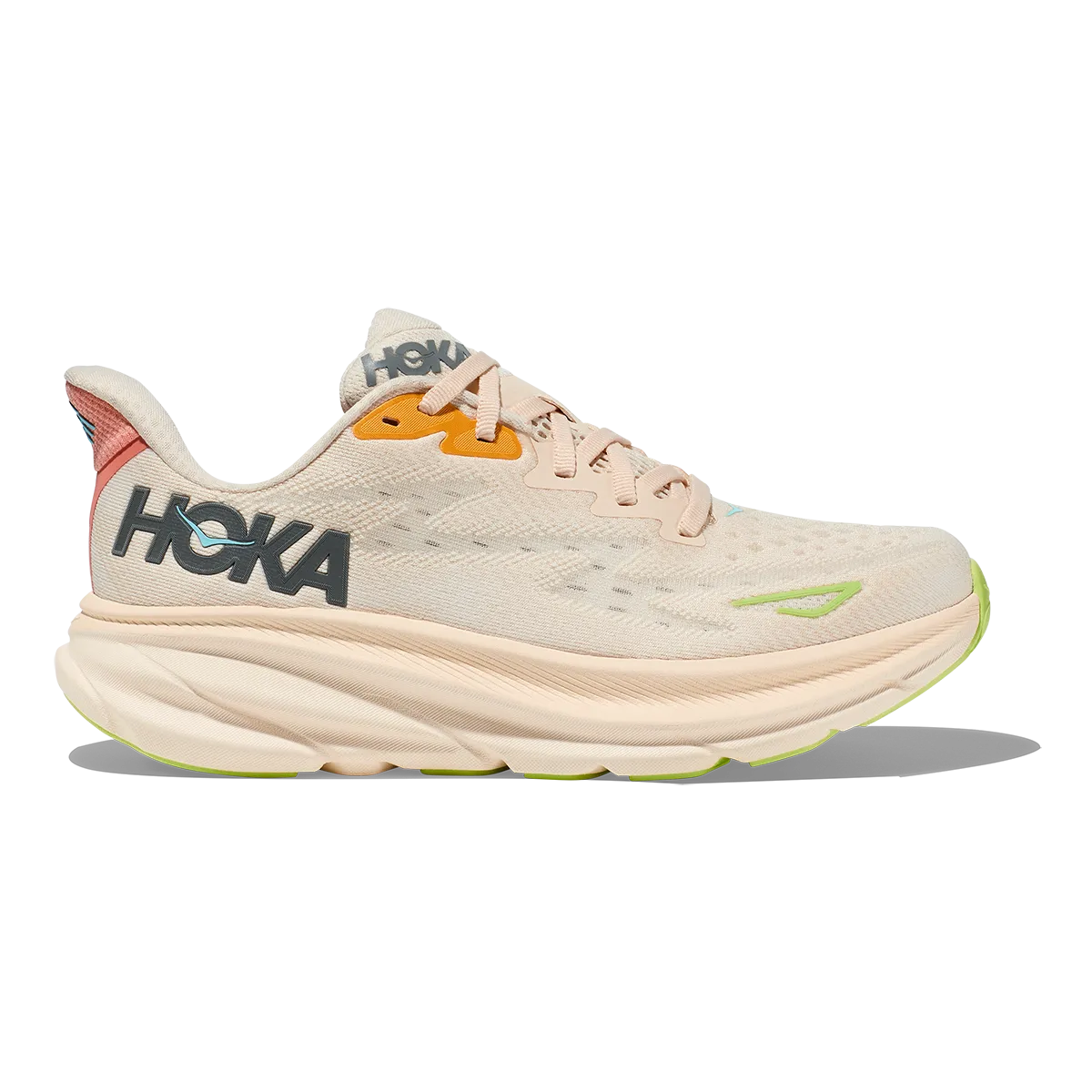 running sneakers Bacterial Inhibition Hoka Clifton 9 - Vanilla - Astral