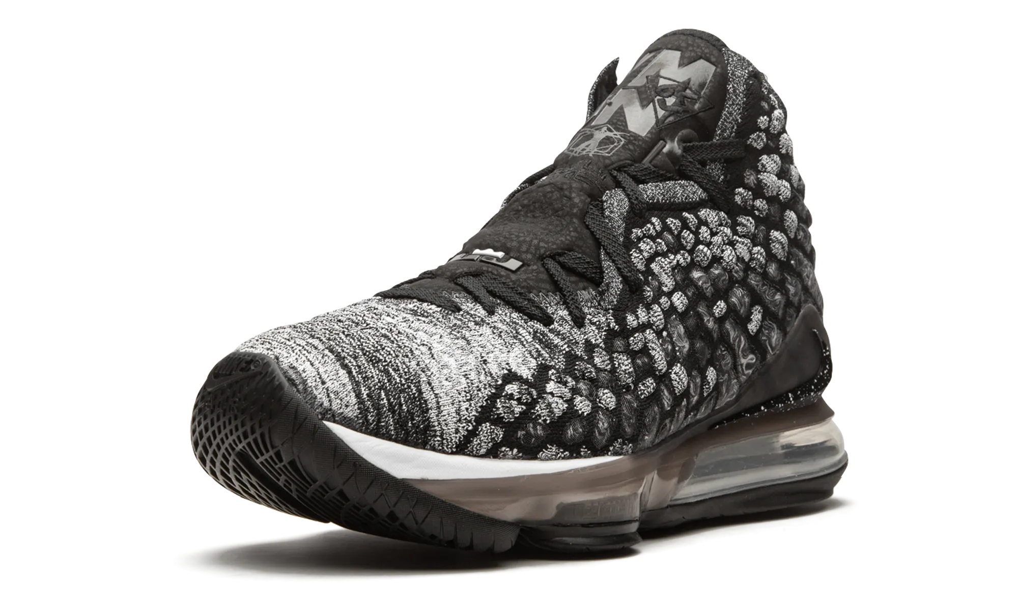 Lebron 17 "Black/White" Rollbar Stability System
