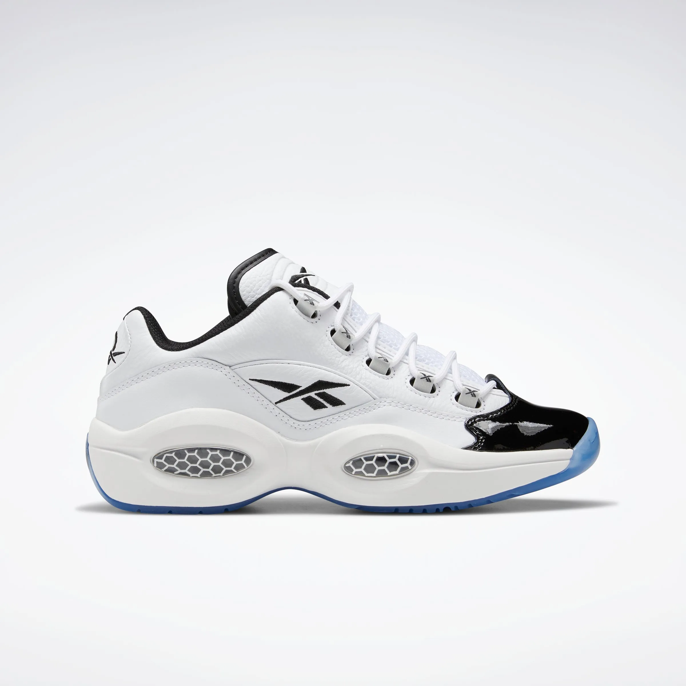 Linen Air Shockproof Reebok Footwear Men Question Low Shoes Ftwwht/Cblack/Ftwwht