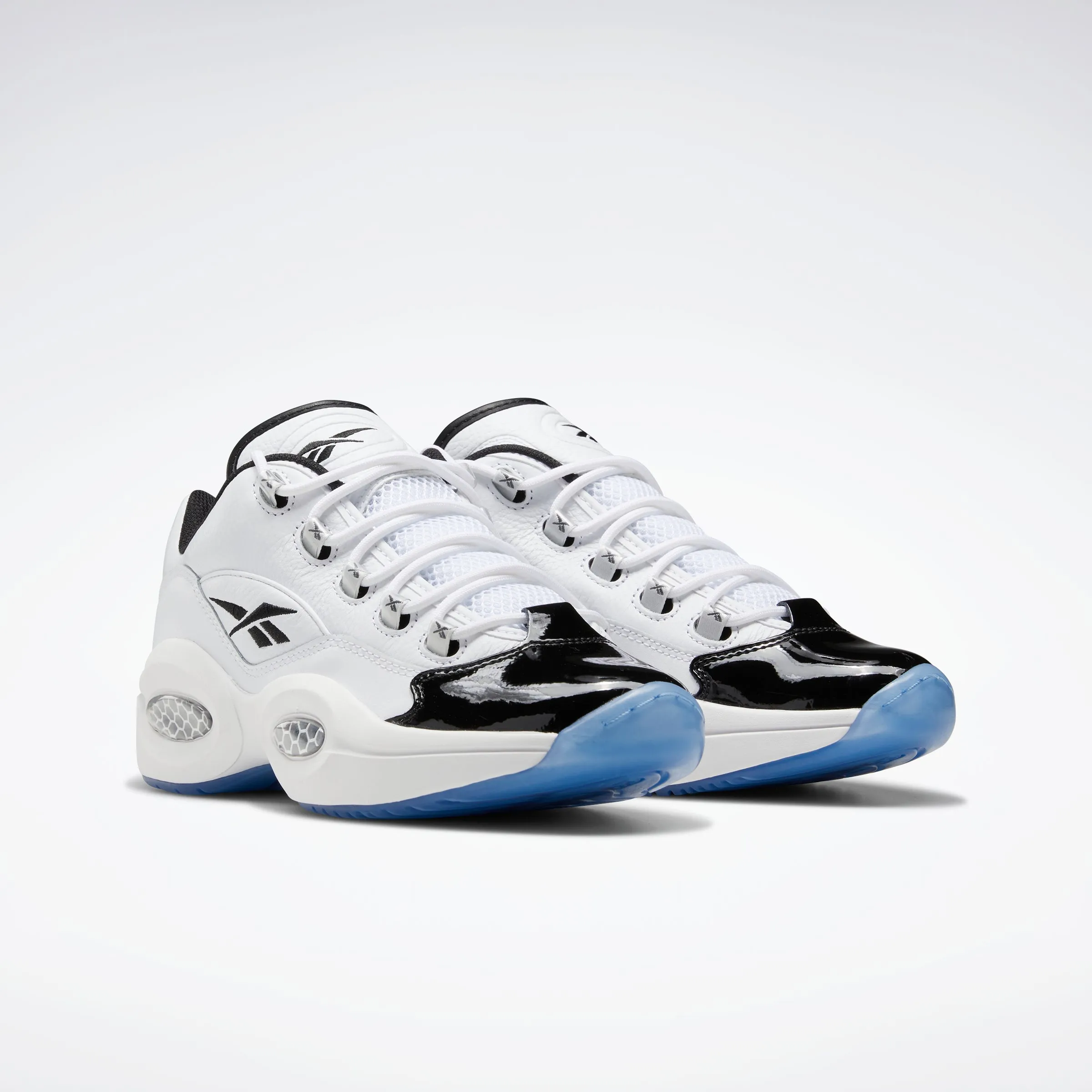 Grip Hold Shine Tone Reebok Footwear Men Question Low Shoes Ftwwht/Cblack/Ftwwht