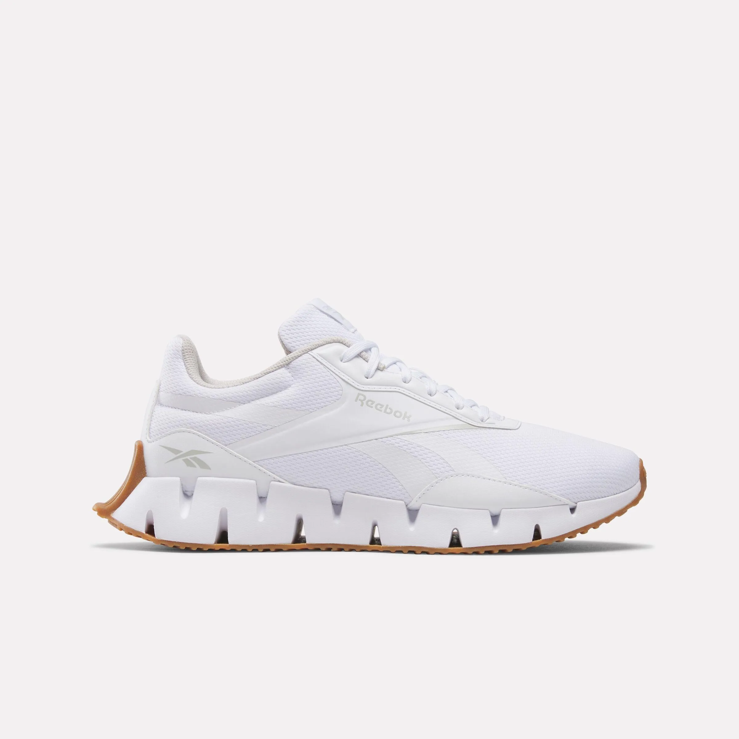 Reebok Footwear Men Zig Dynamica STR Shoes WHITE/WHITE/WHITE Asics Gel-Kayano