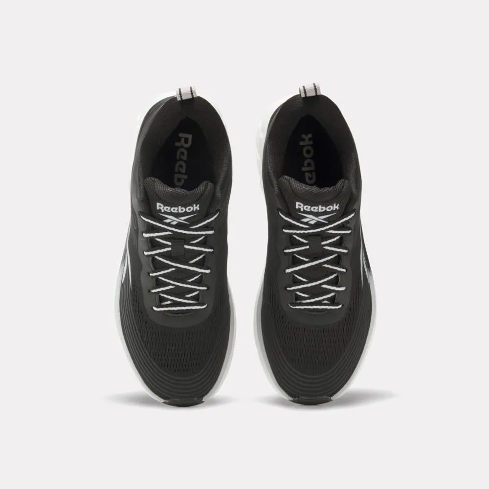 maximalist shoe style Reebok Footwear Women Road Strider Running Shoes WASHED BLACK