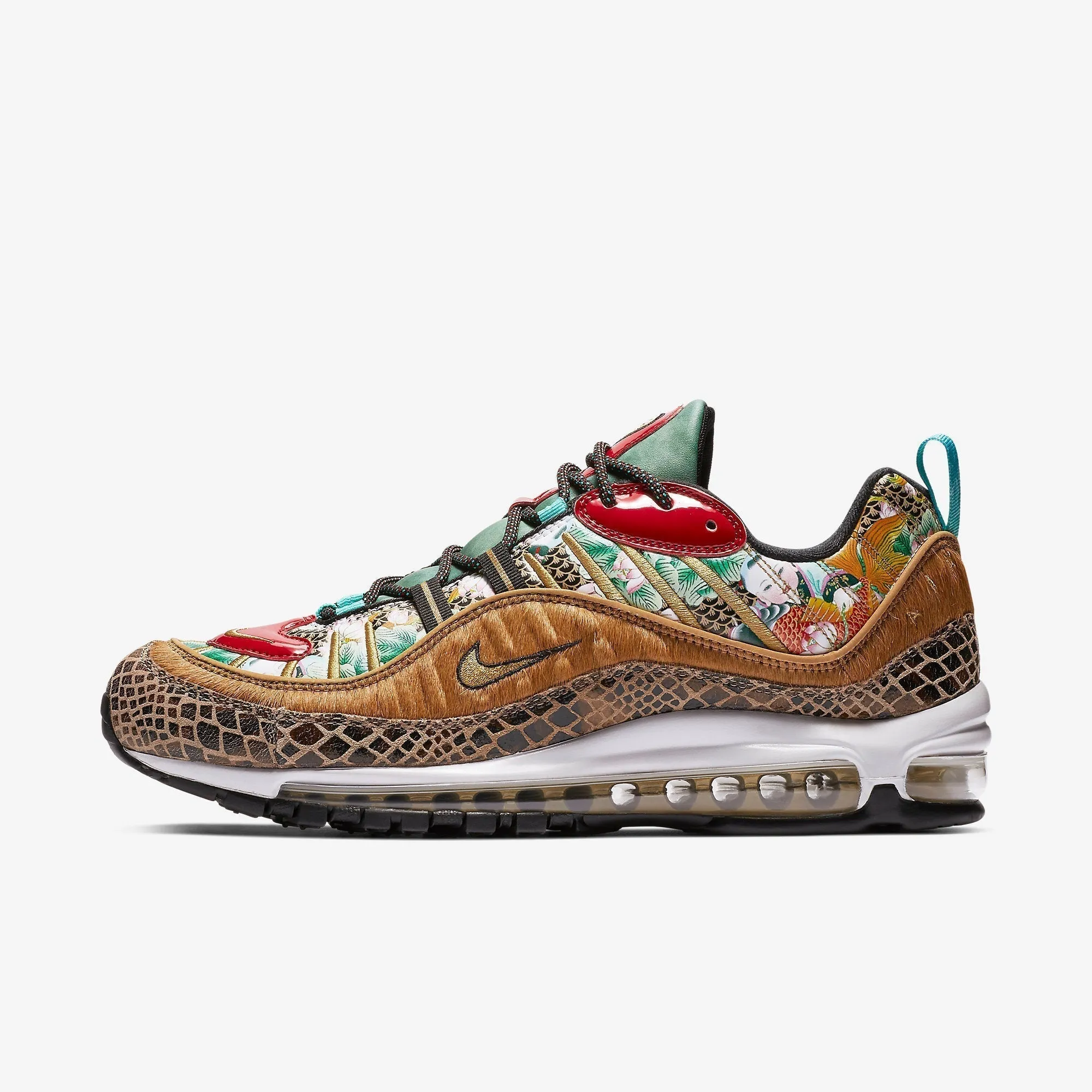 hurdling running shoes (Men's) Nike Air Max 98 'CNY Chinese New Year' (2019) BV6649-708