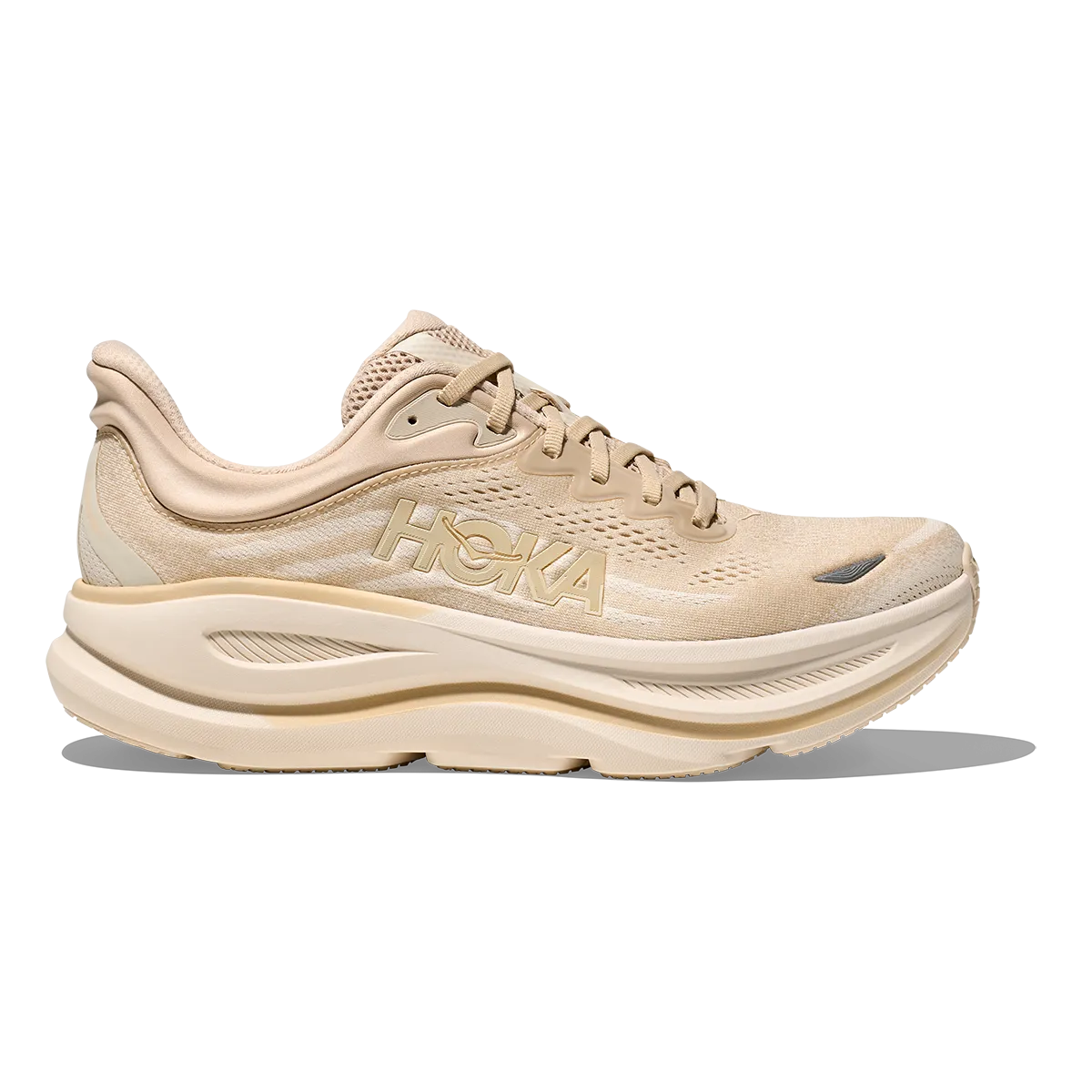 Cushioned Choice Running support Hoka Bondi 9 Oatmeal - Oat Milk