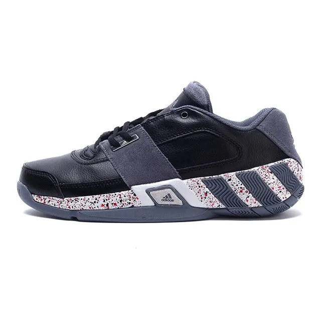 Official New Adidas BASKET Shoes Regulate PU Fabric Men's Basketball Shoes Work Stretchable