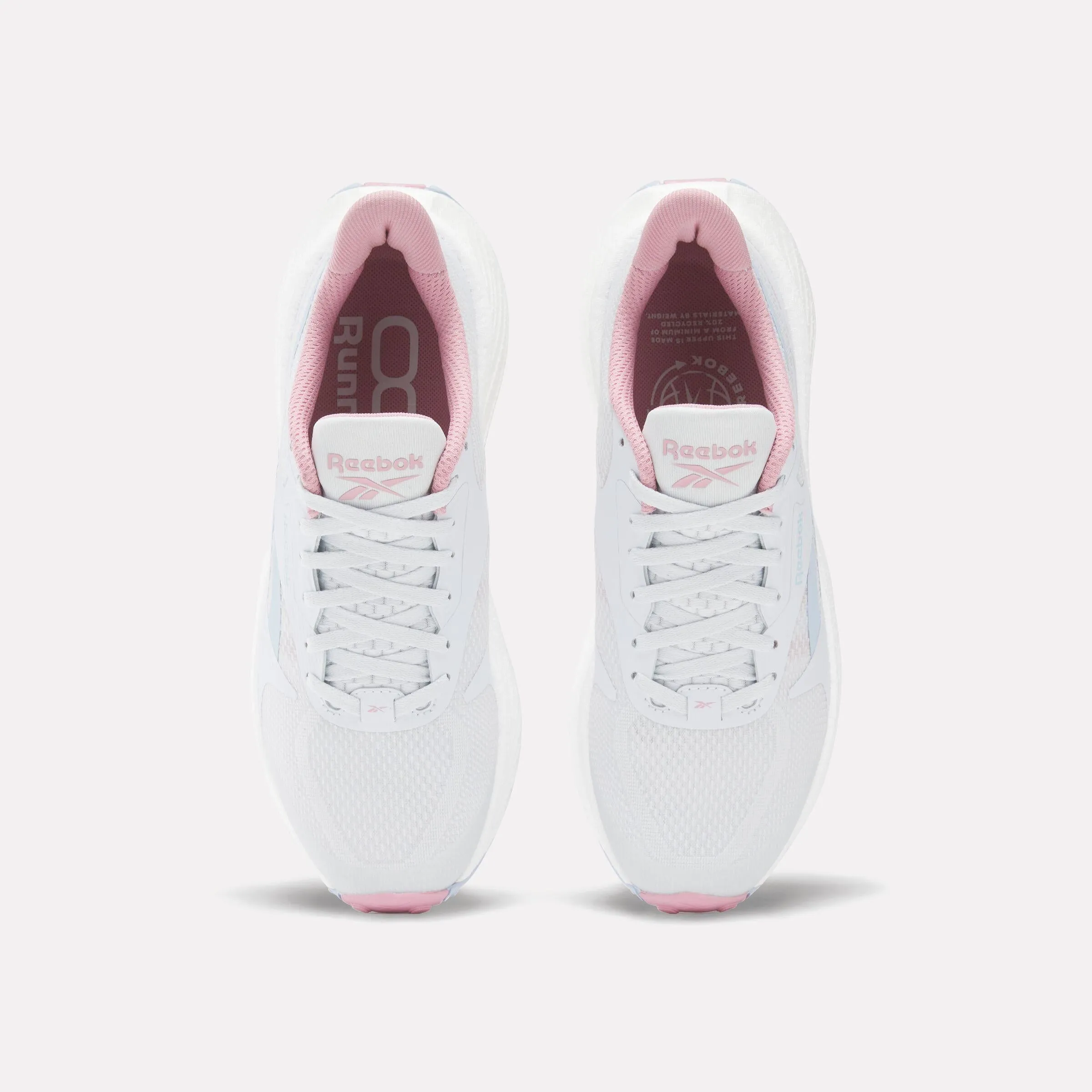 Reebok Footwear Women Floatride Energy 6 Running Shoes MOON/DUSTY ROSE/Y2K BLUE evening runs running in a soccer field area shoes