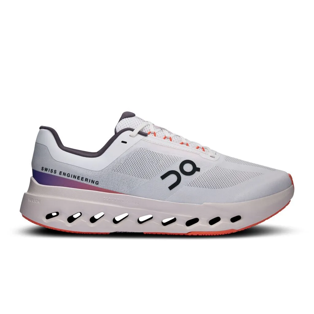 MEN'S CLOUDSURFER NEXT - D - WHITE/FLAME Compression Knit