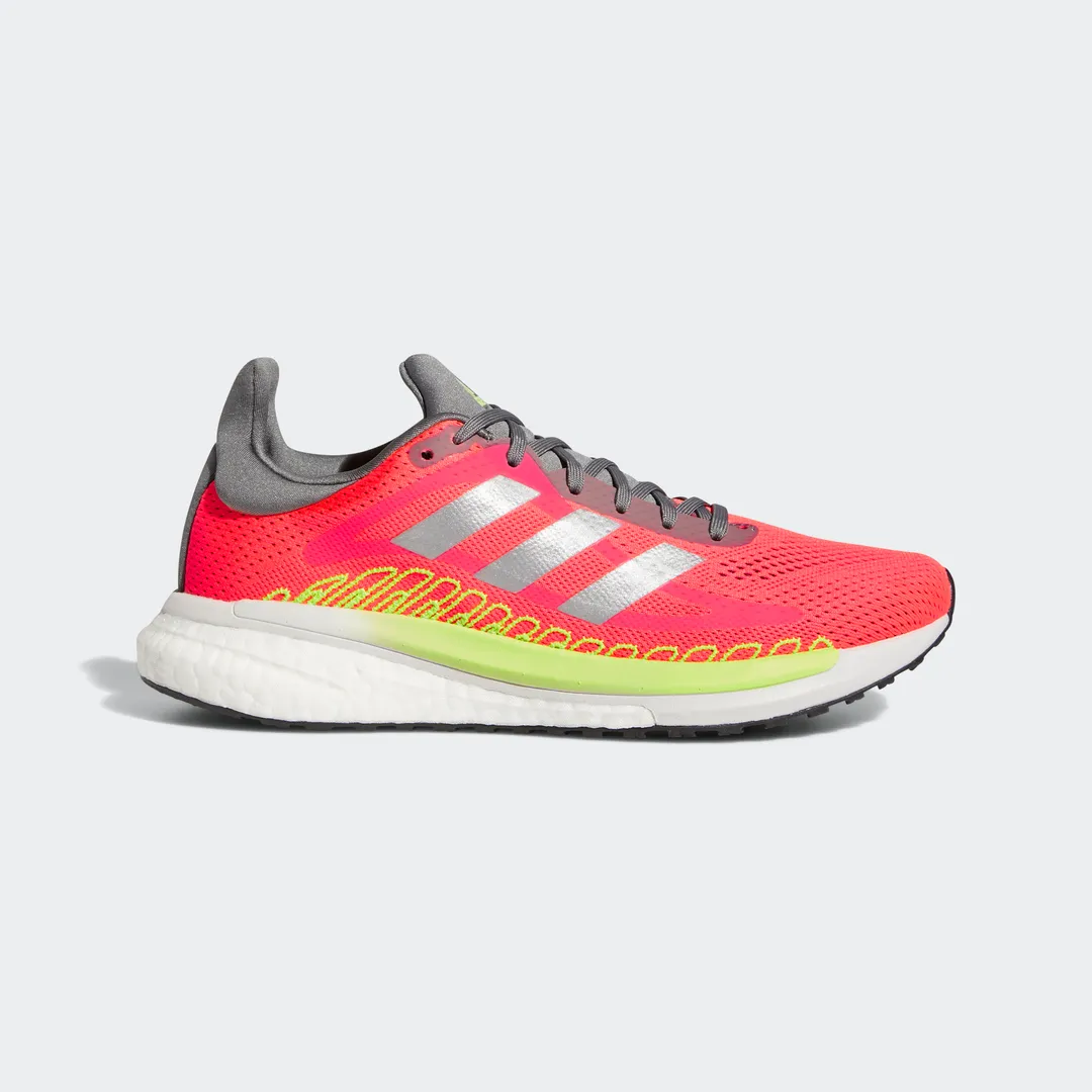 adjustable - fit shoes adidas SOLARGLIDE 3 ST Running Shoes | Signal Pink | Women's