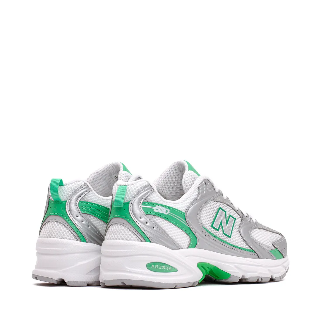 Adaptive Motion New Balance Unisex 530 Silver Metallic Green Apple U530APL