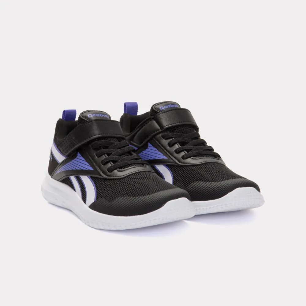 ultra - marathon running shoes foot - stability running shoes Reebok Footwear Kids Rush Runner Shoes ?C Pre-School CHILD BLACK/DIGITALGLEAM/ROYALPURPLE