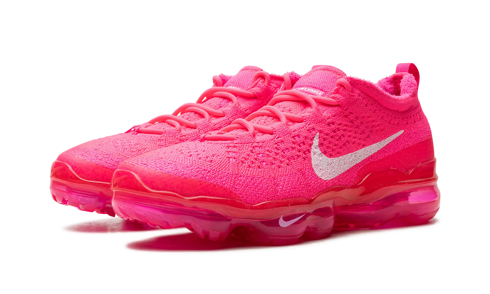 square - toe shoes lightweight sneakers VaporMax 2023 Flyknit WMNS "Hyper Pink"