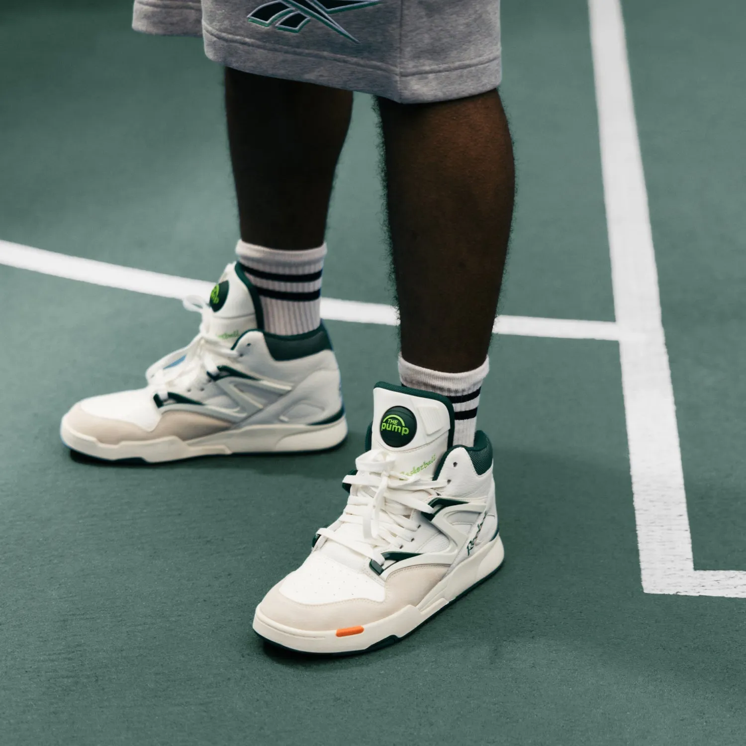 Pump Omni Zone Ii Chalk/Darkgreen/Paperwhite Step Free