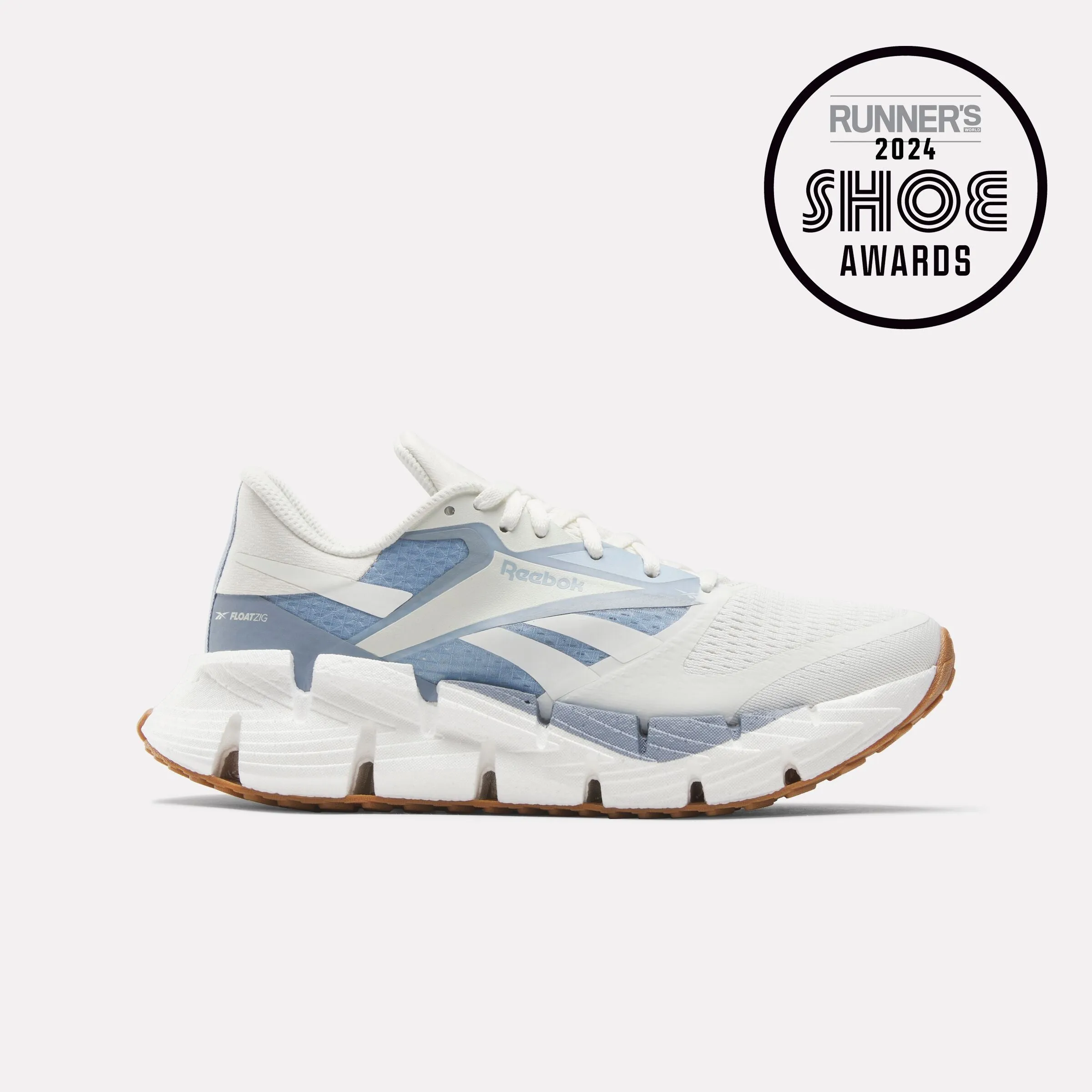 running with gloves Reebok Footwear Women FloatZig 1 Shoes CHALK/PALBLU/VINBLU