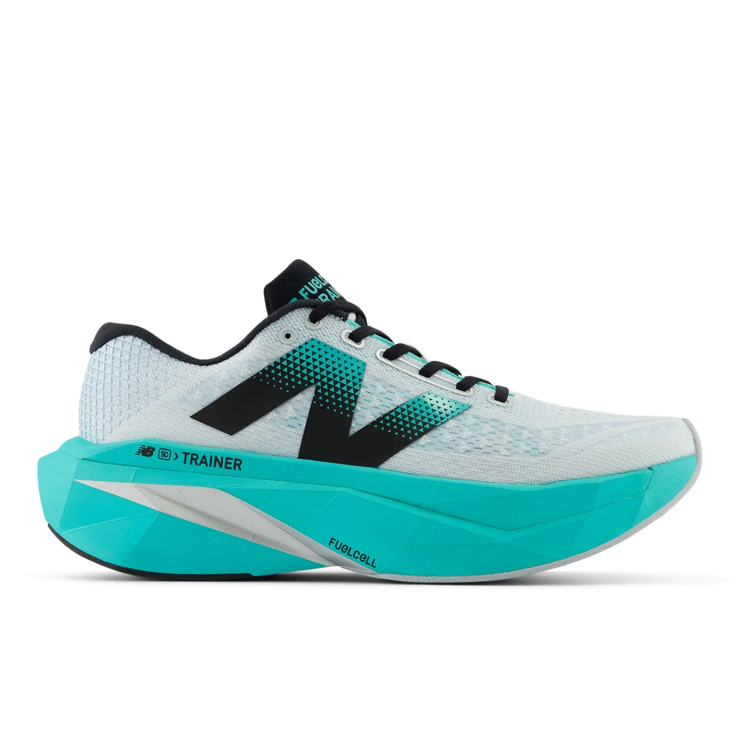 Smooth ride Flex Grip MEN'S FUELCELL SUPERCOMP TRAINER V3 - D - W4 WHITE/CYBER