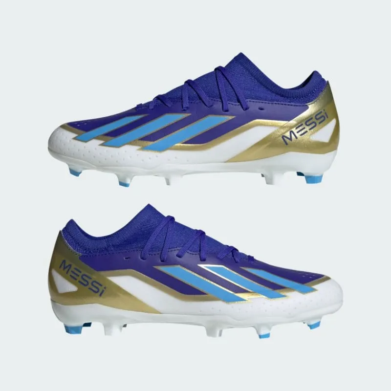 Flex Cushion High Support adidas X Crazyfast League Messi Firm Ground Cleats