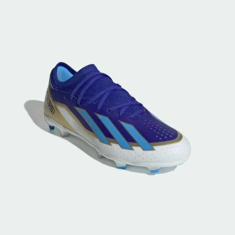 Dynamic Motion Rapid Reaction adidas X Crazyfast League Messi Firm Ground Cleats